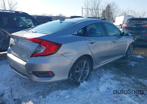 2020 Honda Civic Ex z USA, uszkodzony, nr VIN 19XFC1F36LE024257